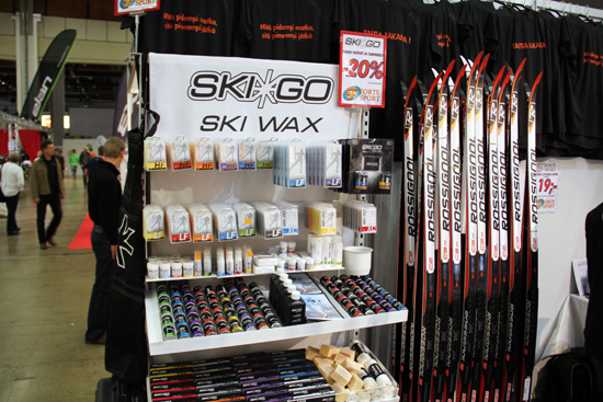 Skigon tarjous Forte Sportin pisteell&auml;. Kuva: Hevoskuuri.fi