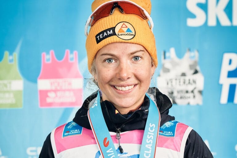 Haastattelussa Visma Ski Classics -sarjan nuorten kilpailun voittaja Ida Dahl
