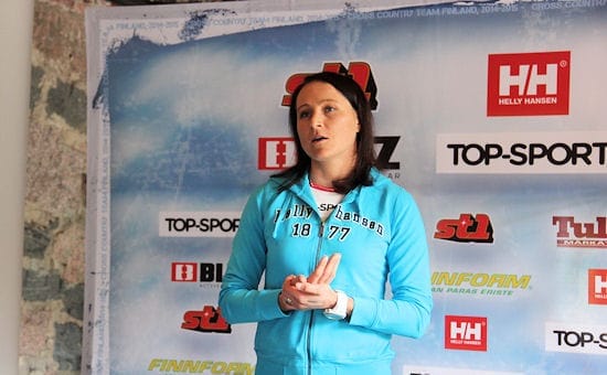 Saarinen haastaa hiihdon A-maajoukkueen luennoimaan junioreille puhtaasta urheilusta