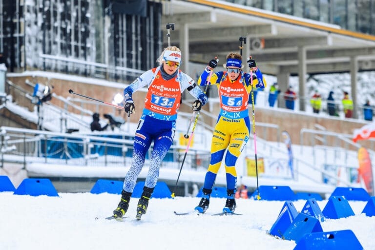 Suomi kahdeksas ampumahiihdon maailmancupin sekaviestissä