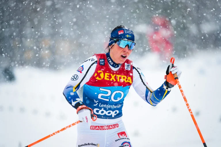 Charlotte Kalla ja Calle Halfvarsson Ruotsin olympiajoukkueeseen