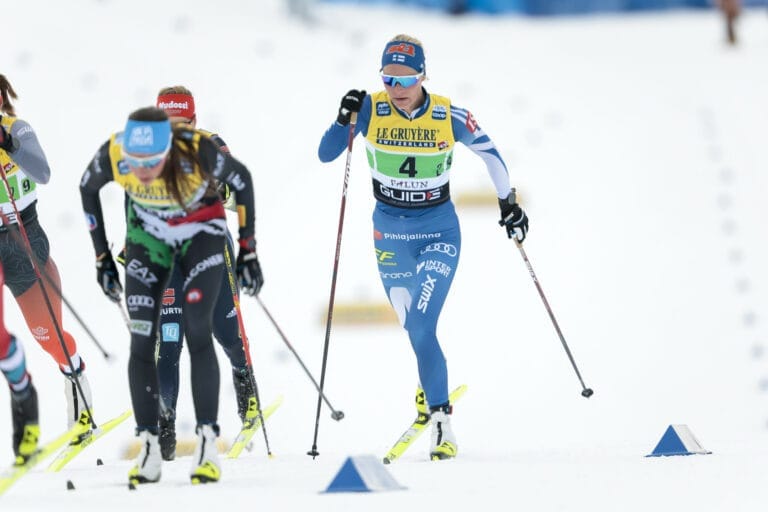 Kärki karkasi Suomelta Falunin sekaviestin avausosuudella