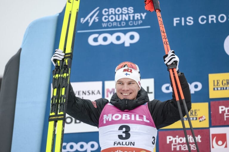 Lauri Vuorinen kiri toiselle sijalle Falunin sprintissä