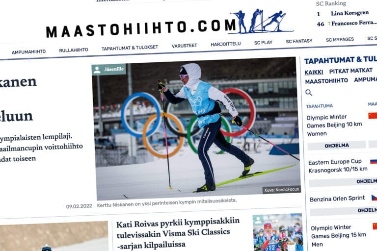 Maastohiihto.comin olympiatarjousta jatkettu!