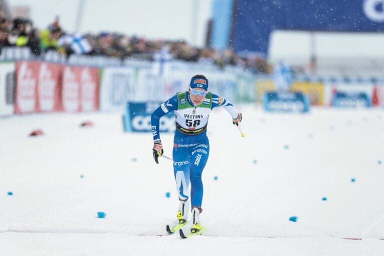 Niskanen paras suomalaishiihtäjä naisten 10 kilometrin kilpailussa Rukalla