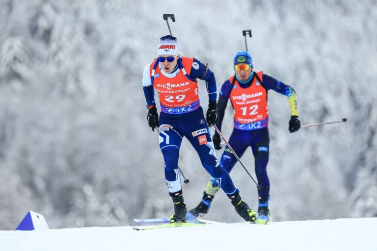 Otto Invenius paras suomalainen Ruhpoldingissa