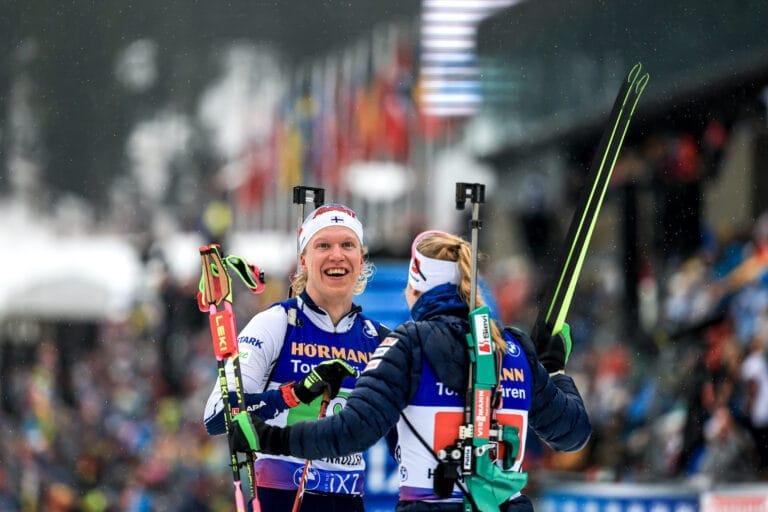 Parisekaviesti toi vihdoin palkintopallisijan Suomelle ampumahiihdossa