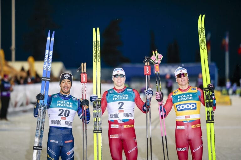 Valnes lykki selvänä ykkösenä voittajaksi Rukan sprintissä