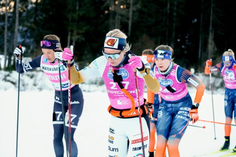 Kati Roivas on toisella sijalla Ski Classicsin kokonaiskilpailussa