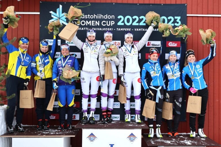 Vuokatti Ski Team Kainuu selvään voittoon SM-viestissä