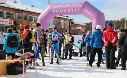 Sää suosi Vuokatti Hiihdossa