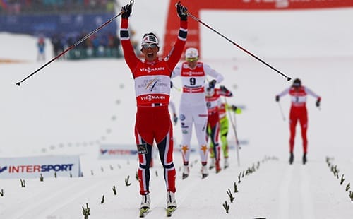 Björgen ja Kriukov MM-kisojen sprinttimestareiksi