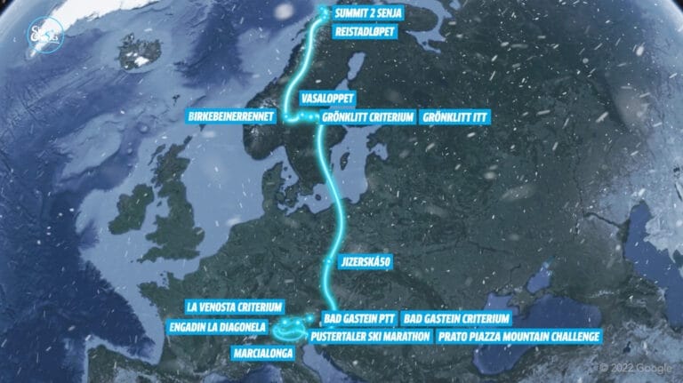 Kolme viikkoa Ski Classics -kauden alkuun – katso kauden kilpailupaikat videolla