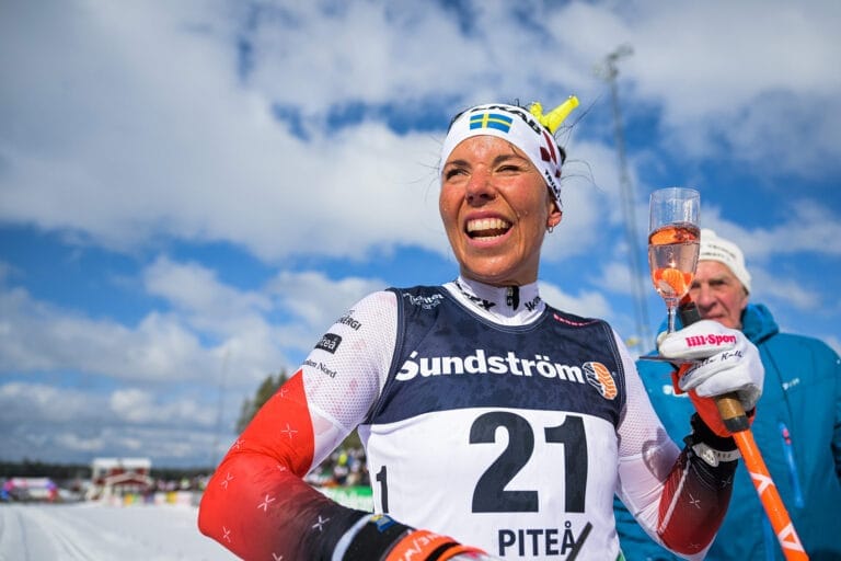 Charlotte Kalla päätti kilpauransa pronssiin