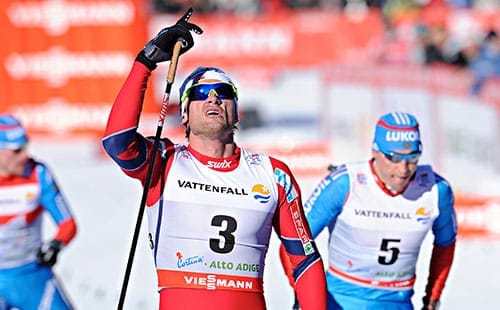 Kiriherkkä Northug Tour de Skin pitkän etapin voittaja