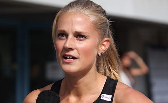 Karin Storbacka nauttii taas urheilusta