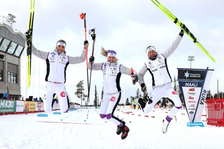 ”Jaska” oli Vuokatti Ski Team Kainuun onnenkalu