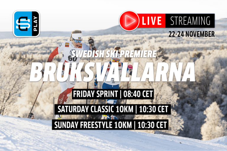 Katso Ruotsin kansallisen kauden avauskisoja Bruksvallarnassa suorana SC Play -palvelussa