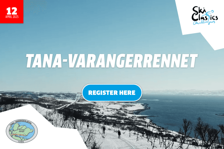 Ilmoittautuminen vuoden 2025 Tana-Varangerrennet -kilpailuun on auki!