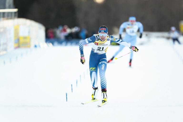 Kerttu Niskanen kamppaili Les Roussesin maailmancupissa yhdeksänneksi