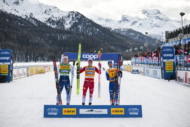 Kläbo ja Sundling hallitsivat sprinttejä Sveitsissä