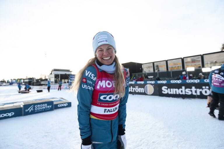Jessie Diggins lähtee MM-kisoihin kokonaismaailmancupin johtajana – katso videohaastattelu