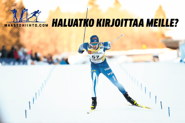 Oletko intohimoinen hiihtoihminen, jolla on journalistisia taitoja? –etsimme jatkuvasti uusia kirjoittajia tiimiimme