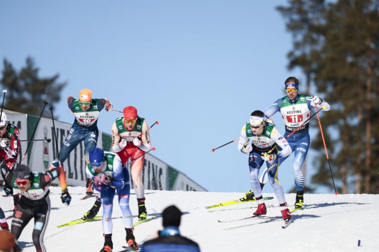 Mäki ja Vuorinen taipuivat loppukirissä viidenneksi