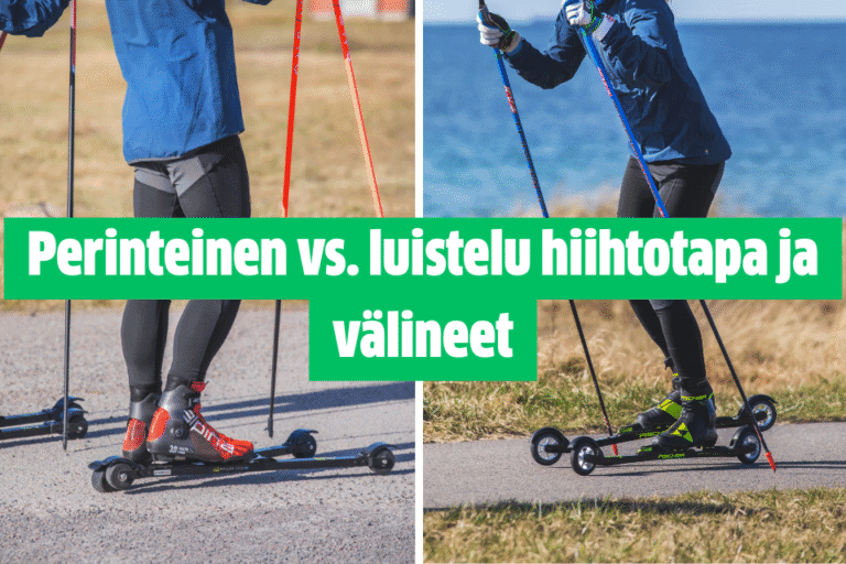 Perinteiset vai luistelurullasukset – mitä eroja niillä on ja mistä materiaaleista rullasukset on valmistettu?