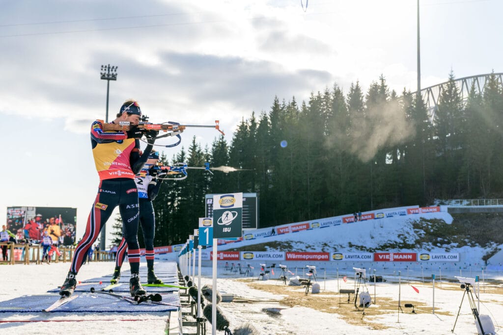 ampumahiihdon ohjelma
