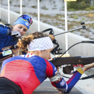 ampumahiihtotähti Julia Simon