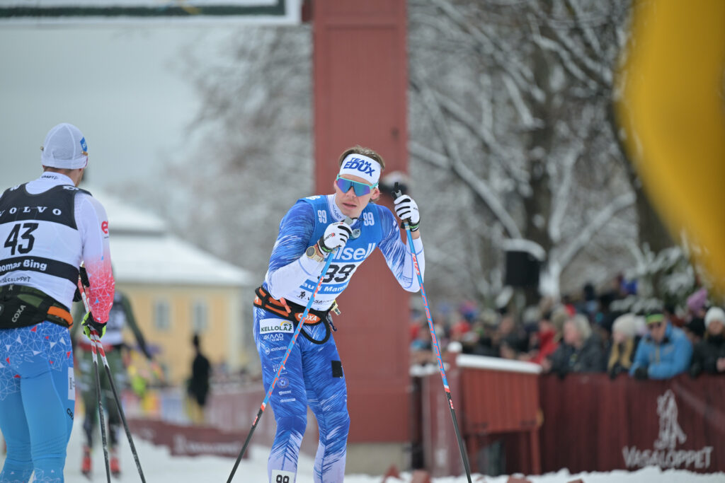 Grönklitt ITT - Vasaloppetin maali Lauri Mannila