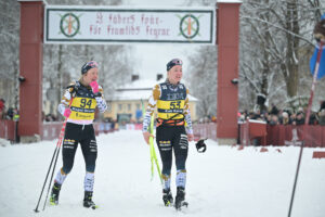 Vasaloppetissa Smedås ja Roivas